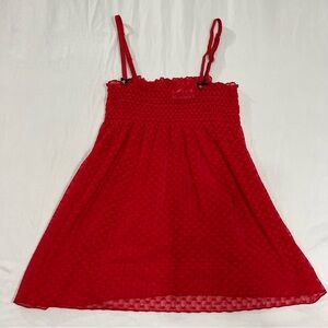 No boundary sheer long Cami top heart detailing Size M (7/8)